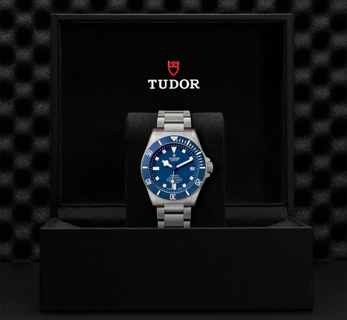 TUDOR PELAGOS 42 BLUE TITANIUM WATCH M25600TB