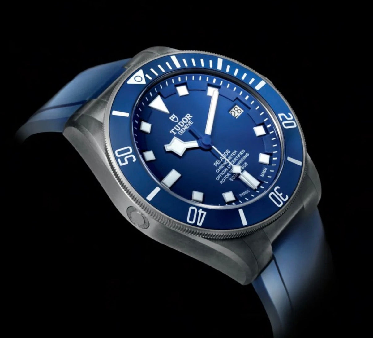 TUDOR PELAGOS 42 BLUE TITANIUM WATCH M25600TB